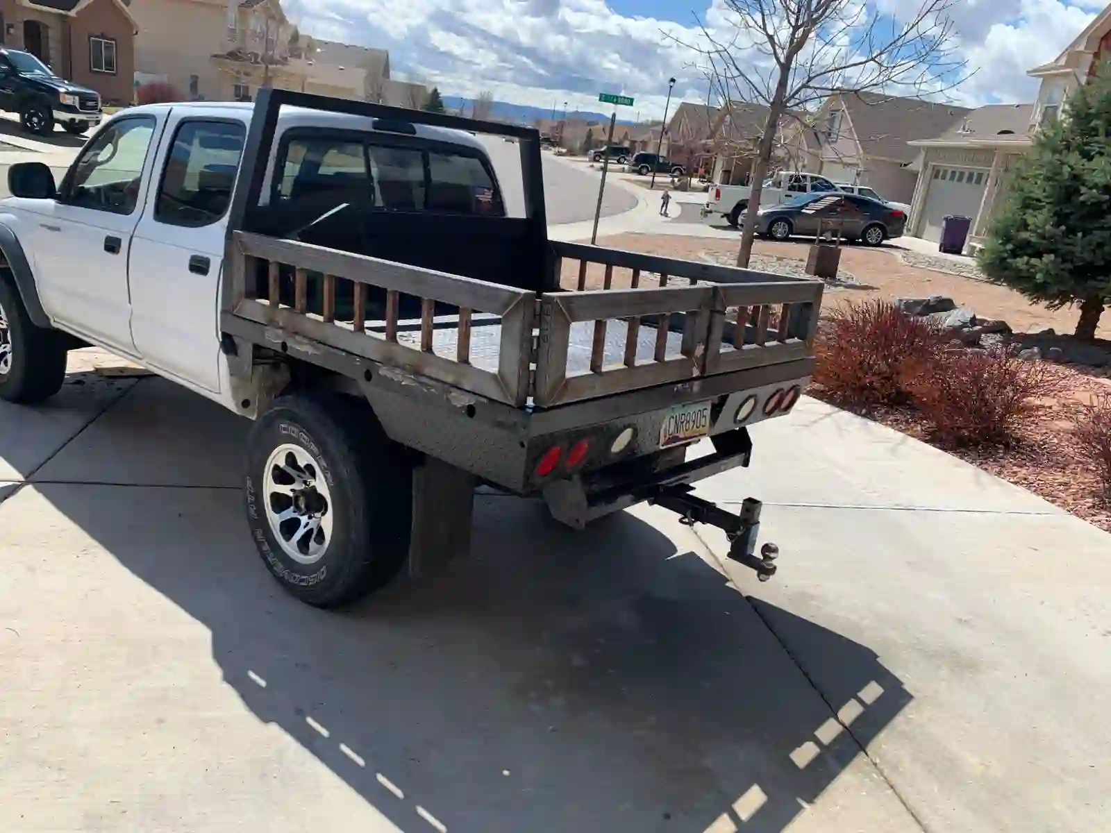 Custom ramps that double as flatbed sides